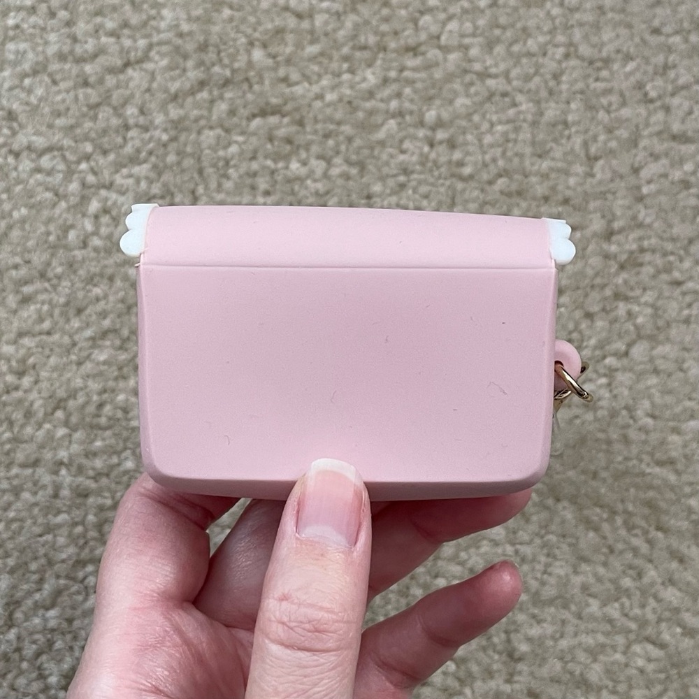 Bath & Body Works Pink Scallop Bow Snap Case PocketBac Holder - Picture 13 of 16